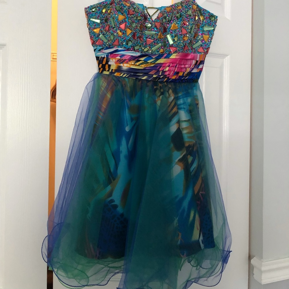 Dave & Johnny Girl’s Formal Dress